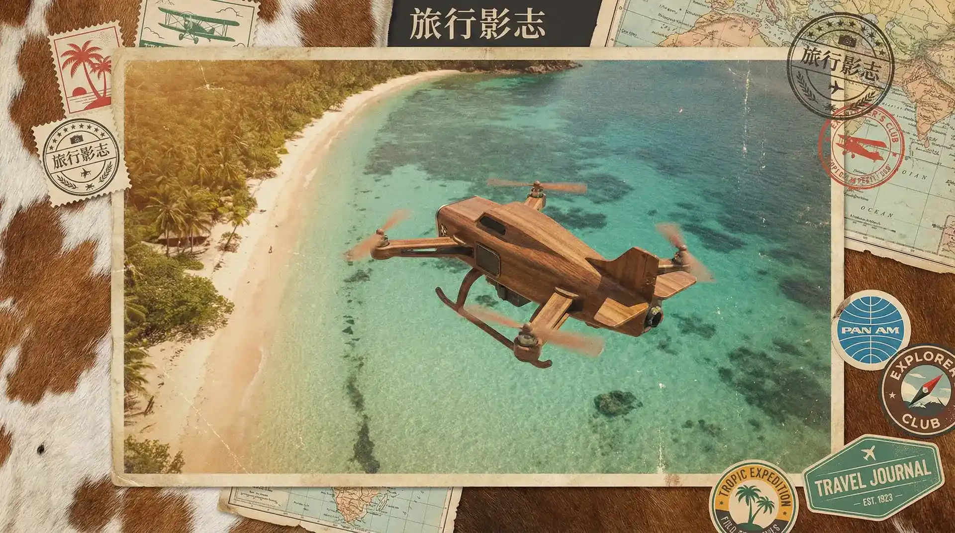 航拍无人机俯瞰海滩 - 捷克街头 航拍设备